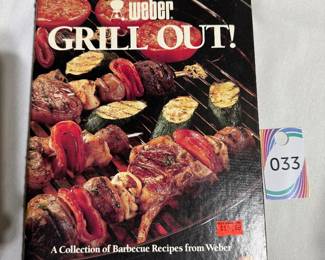 Weber Grill Out! A Collection of Barbecue Recipes $3.00