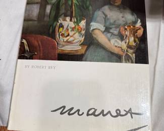 Manet by Robert Rey Vintage Illustrated Fine Art Monograph Hardcover Book