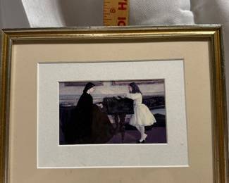 Whistler At the Piano Art Print, Framed $12.00