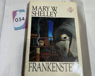 Frankenstein by Mary W. Shelley Hardcover Book  $3.00
