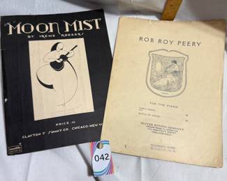 Moon Mist and Rob Roy Peery Piano Solo Sheet Music