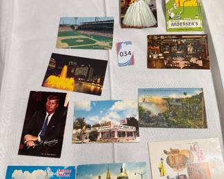 Collection of Vintage Travel Souvenir Postcards $10.00