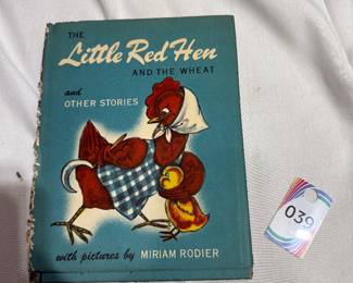 The Little Red Hen Hardcover Book 1948 $5.00