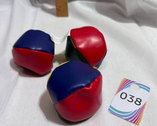 Leather Weighted Juggling Balls $3.00