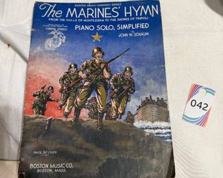 The Marines' Hymn Piano Solo Simplified by John W Schaum Sheet Music