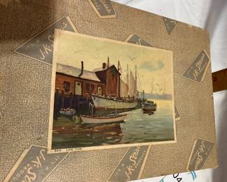 Asian Wood Jig-Saw Puzzle - Etching Low Tide