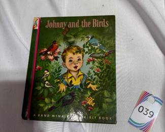 Johnny and the Birds Rand McNally Elf Book $10.00