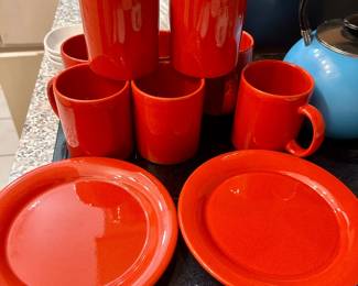 8x Mugs by Waechtersbach Spain