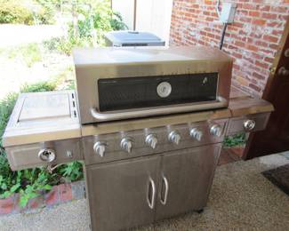 Nice stainless BBQ pit