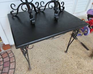 Marble top table