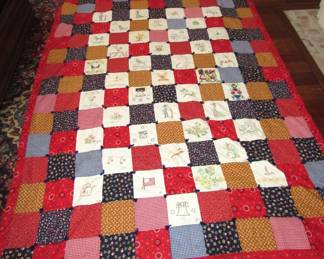 Hand made quilt