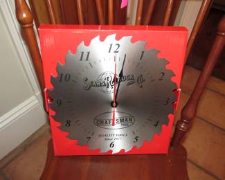Craftsman saw blade clock