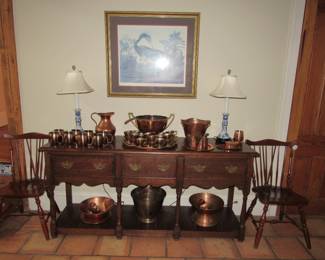 Collection of copper