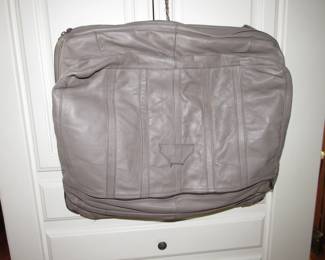 Leather hanging bag