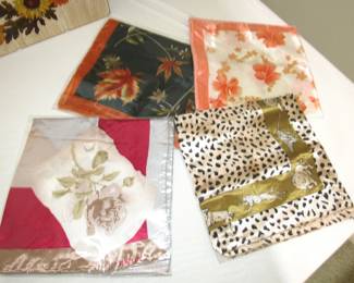 VTG silk scarves