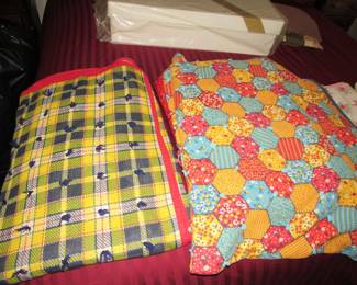 Hand-sewn quilts