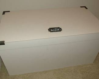 Formica over wood trunk