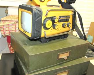 Vector Storm Tracker & metal document bins