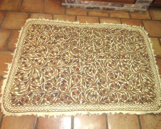 Sheepskin rug
