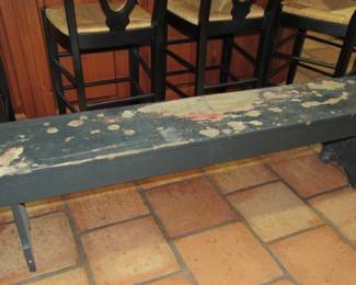Primitive benches