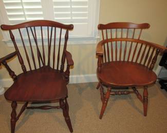 Side Windsor chairs