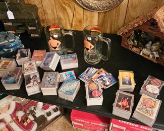 Collector's Cards and Andre the Giant Mugs