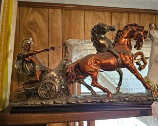 Brass and Copper Chariot