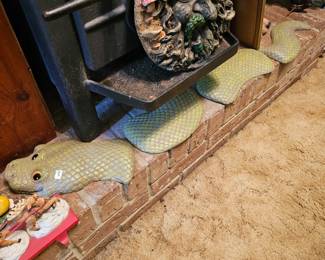 Snake Garden DEcor 