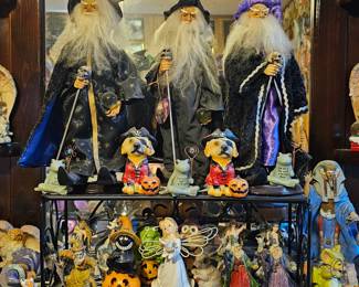 Wizards and Halloween Decor