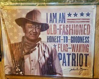John Wayne Poster