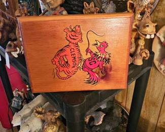 South Carolina/Clemson Wooden Plaque