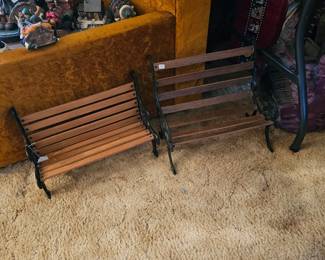 Mini Park Benches