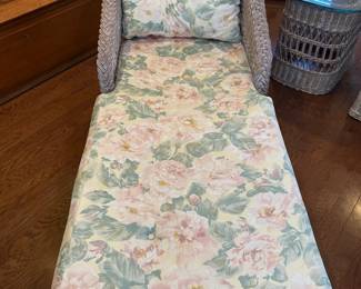 #2 Wicker Chaise Lounge by Henry Link 74" $325.00