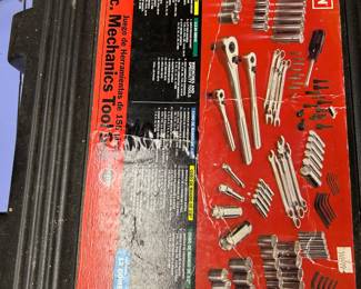 #220 Craftsman Tool set in plastic case $55.00