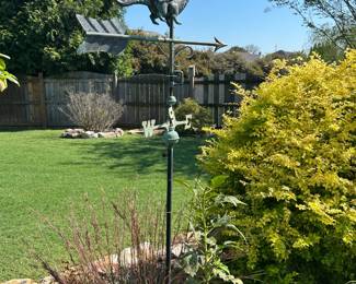 #81 dragon weather vane 61" tall $65.00