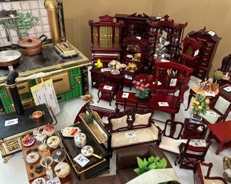 (Doll House furniture is priced separately and can only be purchased at the sale.)