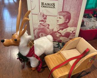 #94 Robert Raikes 'Snowflake with his sleigh' open box $75.00
