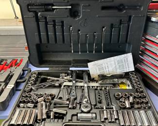 #220 Craftsman Tool set in plastic case $55.00