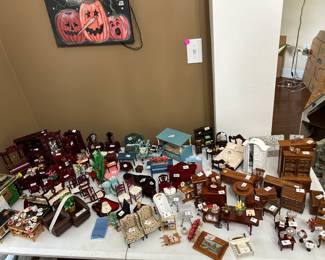 (Doll House furniture is priced separately and can only be purchased at the sale.)