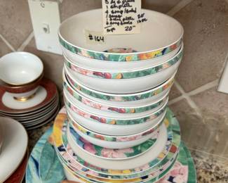 #164 Mikasa "Maxima" china 16 pieces $20.00