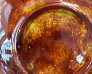 #162 small and large fish plates, 11 pieces $40.00