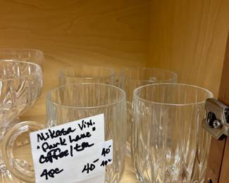 #148 Mikasa Vintage "Park Lane" coffee/tea 4 piece $40.00