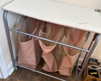 #38 Laundry organizer with flip top 32x16x32 $20.00