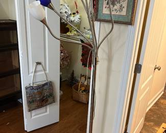 #50 Adjustable lamp, multicolor with 6 lights, ( as is) $175.00