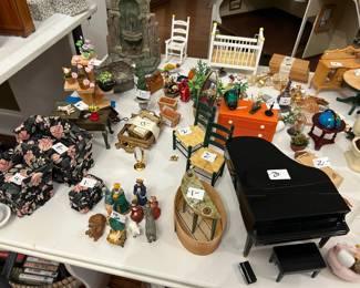 (Doll House furniture is priced separately and can only be purchased at the sale.)
