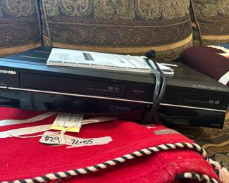 #122 Toshiba DVD/VHS player DVR620KU $75.00