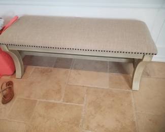 Upholstered bench