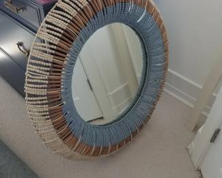 Large wall mirror