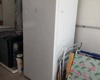 Upright GE freezer
