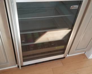 GE Monogram under-cabinet fridge